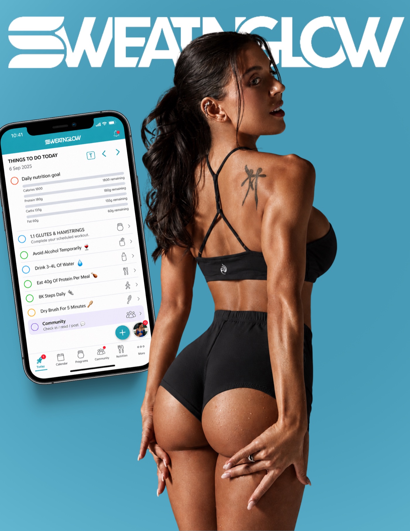SWEATNGLOW, take the quiz